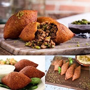 Kibbeh Rolls Maker Mold Meatball Mold Processor Manual Meatloaf Maker Press Tool DIY Upgrade 4 Grids 7cm Large Size Homemade Meat Maker Kitchen Accessories