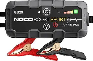 NOCO Boost GB40: 1000A UltraSafe Jump Starter – 12V Lithium Battery Booster Pack, Portable Jump Box, Power Bank & Jumper Cables - for 6.0L Gas and 3.0L Diesel Engines