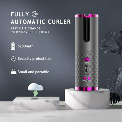 Cordless Auto Hair Curler