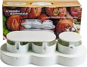 Mold Kibbeh Maker, e’rass mishwiyyeh (grilled) 9 cm Express Kibbeh kitchen tools cooking tools mold maker kibbeh press mold maker, kibbeh maker mold