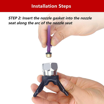 5 Pack Seal Tip Gaskets for Airless Paint Sprayer Replace