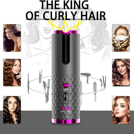 Cordless Auto Hair Curler