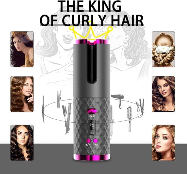Cordless Auto Hair Curler