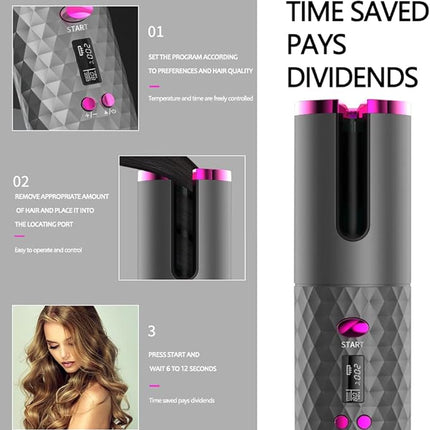 Cordless Auto Hair Curler