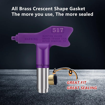 5 Pack Seal Tip Gaskets for Airless Paint Sprayer Replace