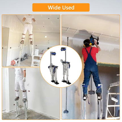 Silver Drywall Stilts