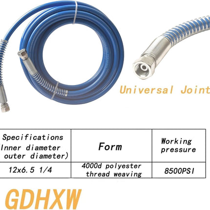 High pressure airless hose