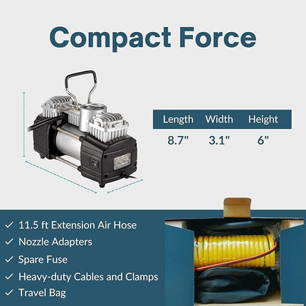 12V Air Compressor - Portable