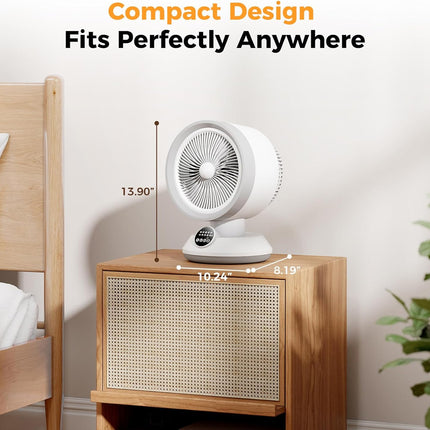 2-in-1 Heater Fan Combo