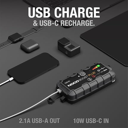 Portable  Power Bank & Jumper Cables