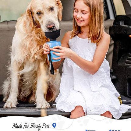 Dogs water bottle