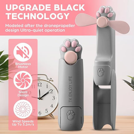 Handheld kitty Mini Fan