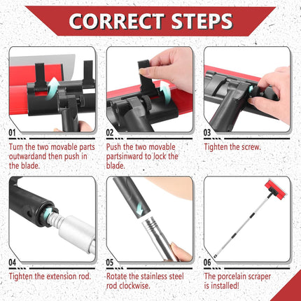 Skimmed Blades Set 3pcs