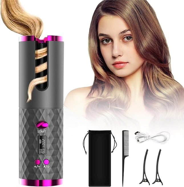 Cordless Auto Hair Curler