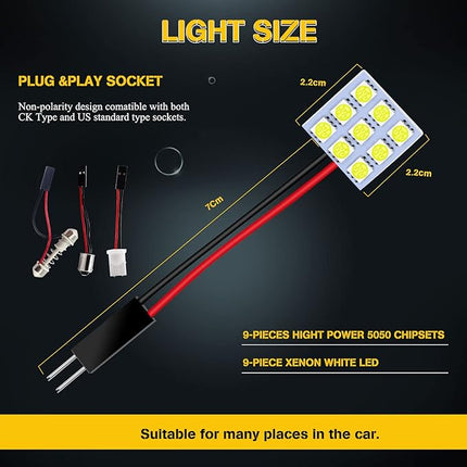 DIY LED Auto Lamp Panel Light (12V / 24V)