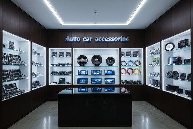 car accessorie like tools kits,speakers,screens ,wires make it proffessional